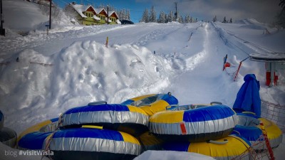 Snowtubing jest też dostępny na Przełęczy Kubalonka.